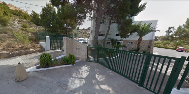 Imagen de la residencia militar, en Ibiza. Foto: Unidas Podemos