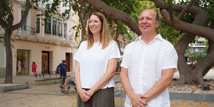 Neus Massanet i Juanjo Ferrer. Foto: Eivissa i Formentera al Senat