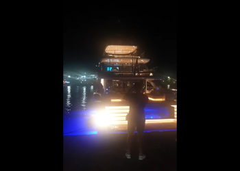 Imagen del vídeo compartido por Vicent Torres.