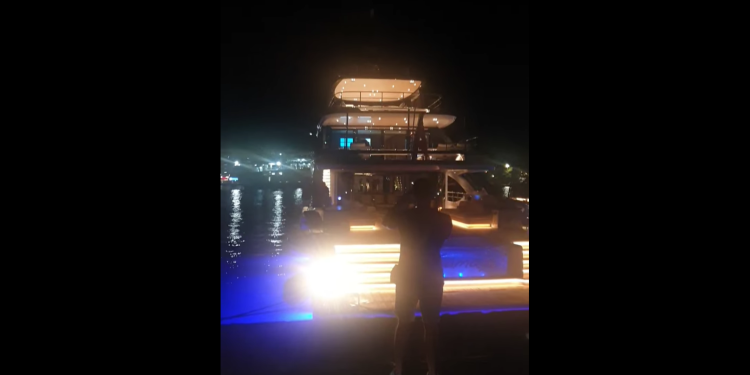 Imagen del vídeo compartido por Vicent Torres.