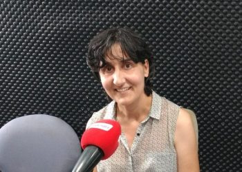 Teresa Costa, en una entrevista con RàdioIlla. Imagen RàdioIlla