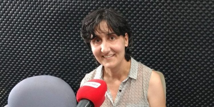 Teresa Costa, en una entrevista con RàdioIlla. Imagen RàdioIlla