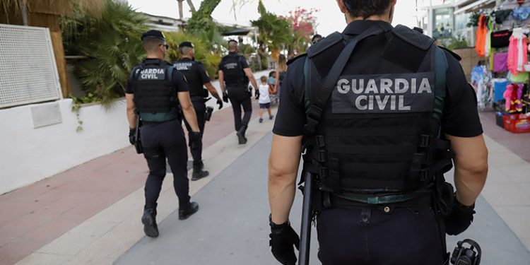 Imagen de archivo de la Guardia Civil en Mallorca.