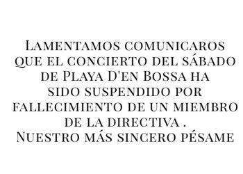 Aviso de la cancelación que han subido los miembros de Canallas del Guateke a sus redes.