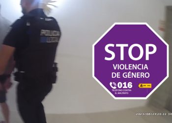 Imagen compartida por la Policía Local de Sant Josep sobre el suceso