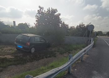 Imagen de un accidente en la zona de Can Tomàs