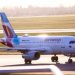 Imagen de un Airbus de la compañía Eurowings