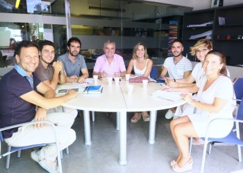 Concejalas, concejales y técnicos del área de Bienestar Animal.