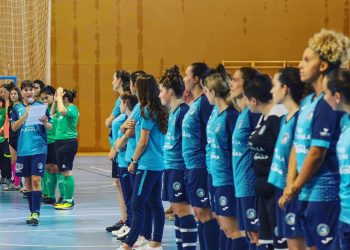 Jugadoras del Cosmitos EC Formentera.