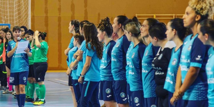 Jugadoras del Cosmitos EC Formentera.