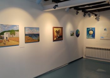 Exposició de les obres. Foto: Ajuntament de Sant Josep