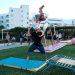 Actividad de la última cita de Joves al Carrer en Santa Eulària. Foto: Ayuntamiento de Santa Eulària