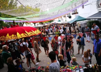 Mercadillo de Sant Joan en una imagen de archivo