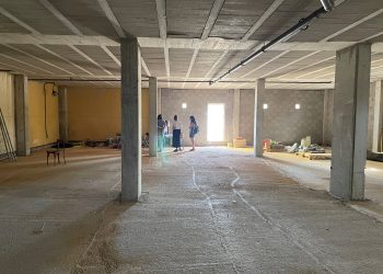 Espacio que ocupará el nuevo Punt Jove de Santa Gertrudis. Foto: Ayuntamiento de Santa Eulària