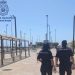 Agentes de la Policía Nacional en el puerto de Ibiza.
