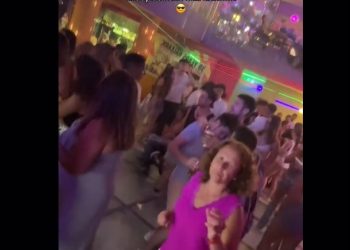 Imagen del vídeo colgado en Tik Tok.