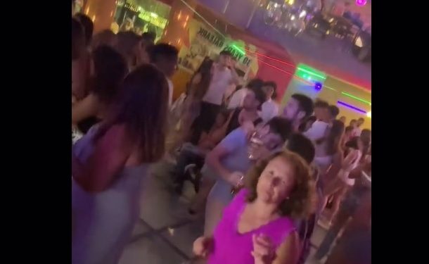 Imagen del vídeo colgado en Tik Tok.