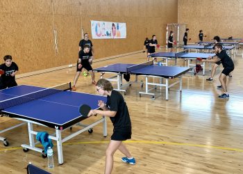 Participantes en el campus, durante una de las jornadas. Foto: Ayuntamiento de Sant Josep
