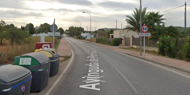 Acceso al barrio de Can Tomàs. Foto: Google Street View