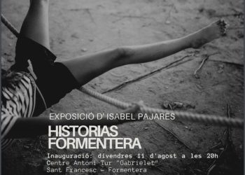 Cartel de la exposición 'Historias de Formentera'