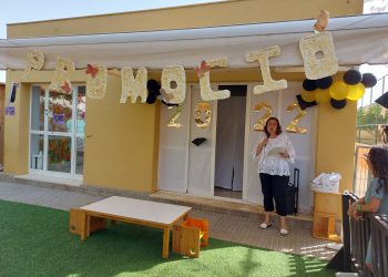 Imagen de archivo de una celebración en la escoleta Es Fameliar.