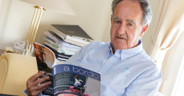 Javier Sanz. Foto: Real Federación Española de Vela