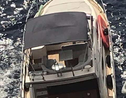 Imagen de la embarcación publicada por Salvamento Marítimo en sus redes sociales.