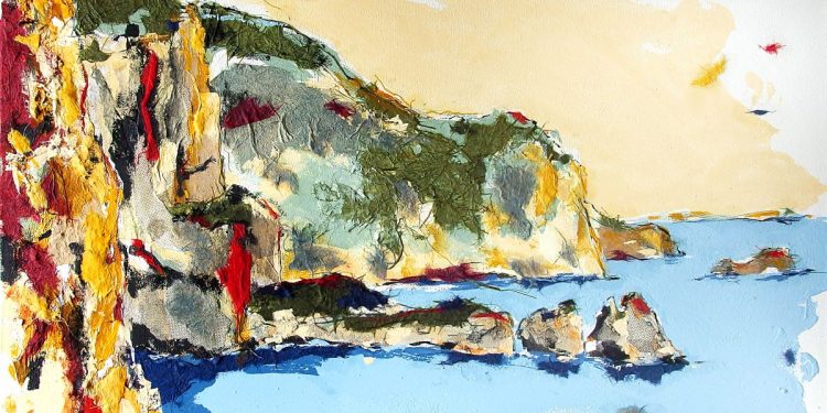 Una obra de Diana Bustamante que forma parte de la muestra 'Racons'.