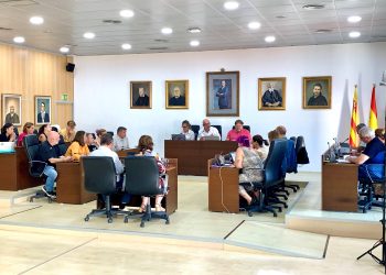 Pleno celebrado hoy. Foto: Ayuntamiento de Sant Josep