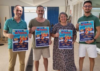 Alcaraz, Montero, Nieto i Mayans, a la presentació de 'Sa Fireta'. Foto: Consell Insular de Formentera