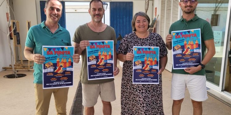 Alcaraz, Montero, Nieto i Mayans, a la presentació de 'Sa Fireta'. Foto: Consell Insular de Formentera