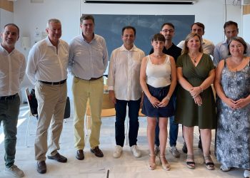 Los participantes en la reunión entre la conselleria de Turismo, Cultura y Deportes y el Consell Insular de Formentera. Foto: Consell Insular de Formentera