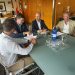 El conseller Jaume Bauzá, segundo por la izquierda, durante la reunión celebrada en Menorca. Foto: Govern balear