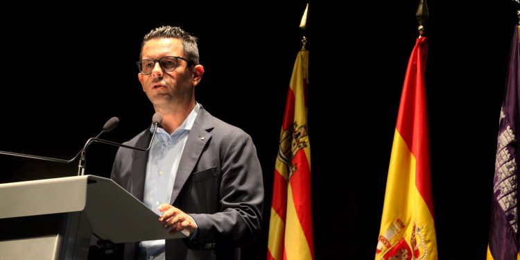 Rafa Triguero en un acto institucional.