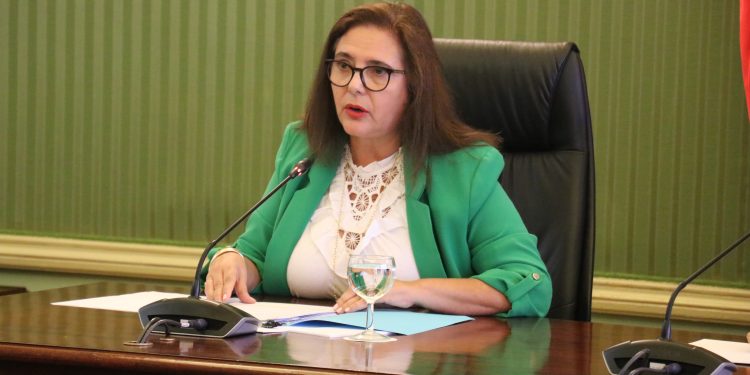 La consellera balear de Salud, Manuela García, en una imagen de archivo. Foto: Govern balear