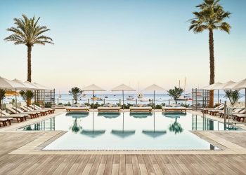 Nobu Ibiza Hotel, uno de los hoteles de lujo de la isla.