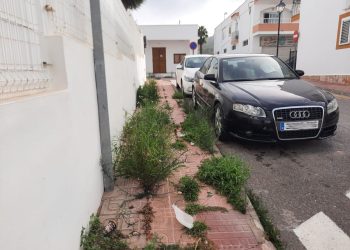 Imagen de una calle de Sant Antoni aportada por el grupo municipal socialista