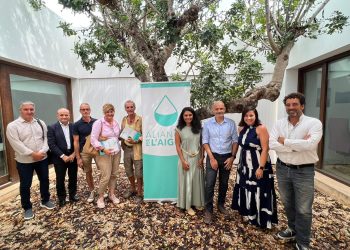 Imagen de los miembros de Alianza por el Agua, tras la celebración de su asamblea.