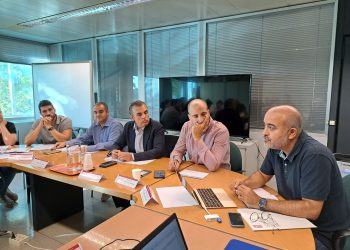 Imagen de la reunión de la Mesa Sectorial de la Enseñanza Pública, celebrada hoy. Foto: Govern balear