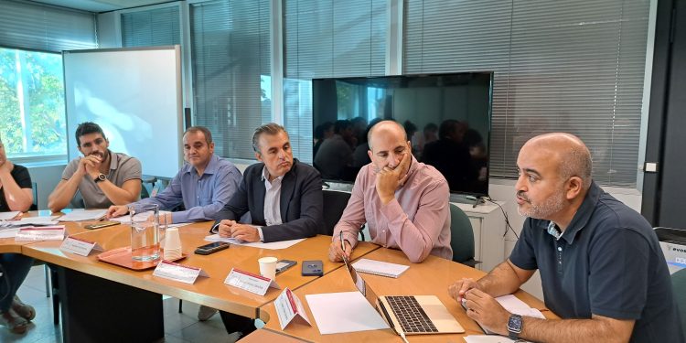 Imagen de la reunión de la Mesa Sectorial de la Enseñanza Pública, celebrada hoy. Foto: Govern balear