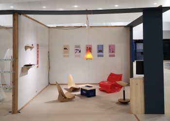 Stand con los proyectos de Alejandro Gómez Slok. Fotos: Alejandro Gómez Slok