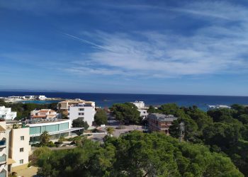 Fotografía de es Freus tomada desde la perspectiva de la cámara. Foto: Gradiant