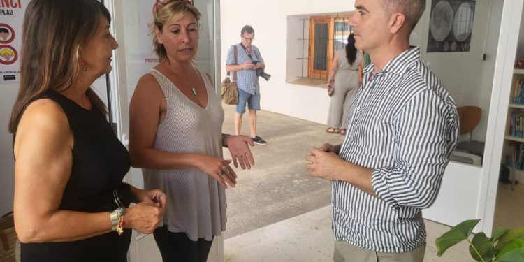 Inauguració de l'OAC de Sant Ferran. Foto: Consell de Formentera