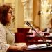 La consellera Manuela García, en el Parlament. Foto: Govern balear