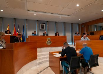 Imagen de archivo de una sesión plenaria del Consell de Ibiza. Foto: Consell de Ibiza