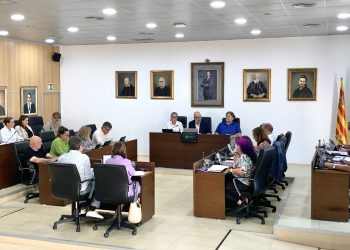 Imagen del pleno celebrado hoy. Foto: Ayuntamiento de Sant Josep