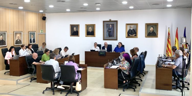 Imagen del pleno celebrado hoy. Foto: Ayuntamiento de Sant Josep