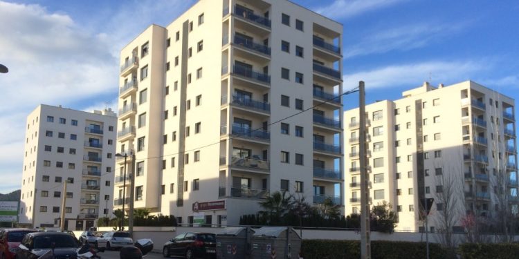 Un edificio de Ibiza, en una imagen de archivo.