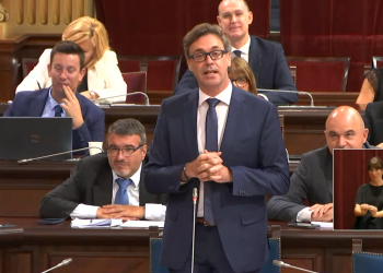 El ibicenco Toni Costa ha presentado hoy los presupuestos.