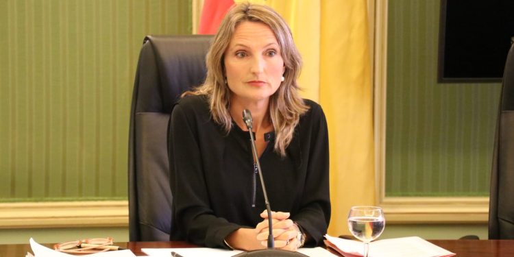 La directora general de Trabajo y Salud Laboral, Catalina Cabrer.